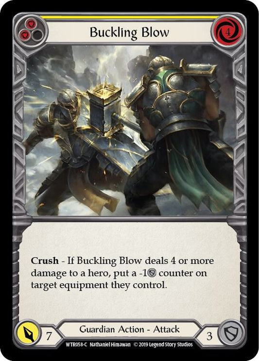 Buckling Blow (Yellow)