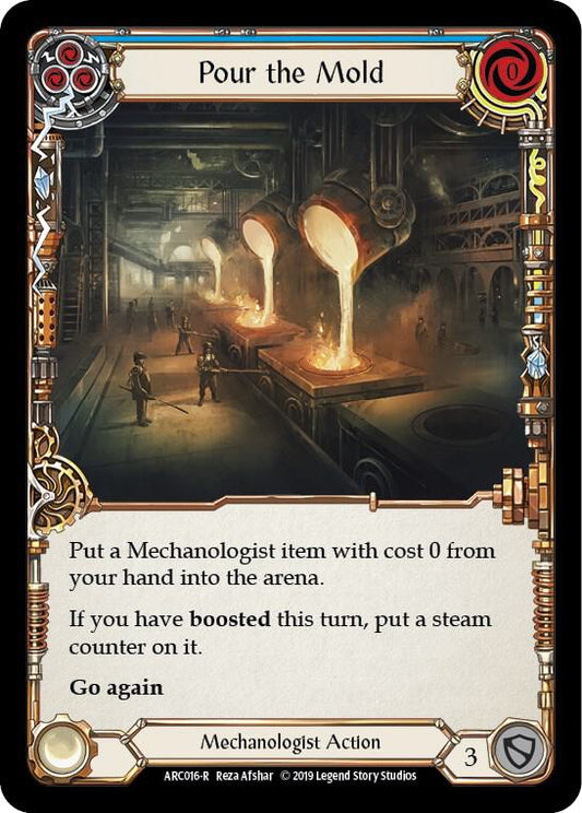Pour the Mold (Blue)