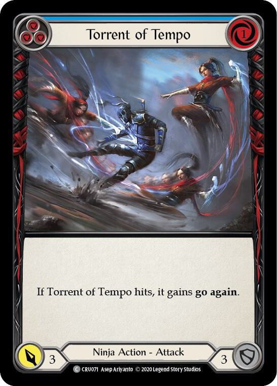 Torrent of Tempo (Blue)