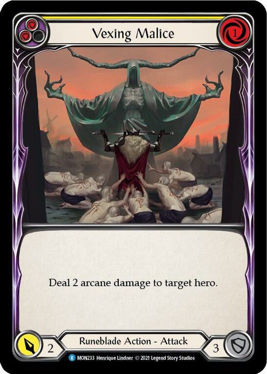 Vexing Malice (Yellow)