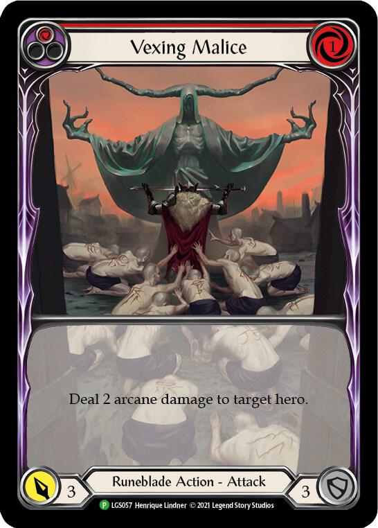 Vexing Malice (Red) (Extended Art) - LGS057