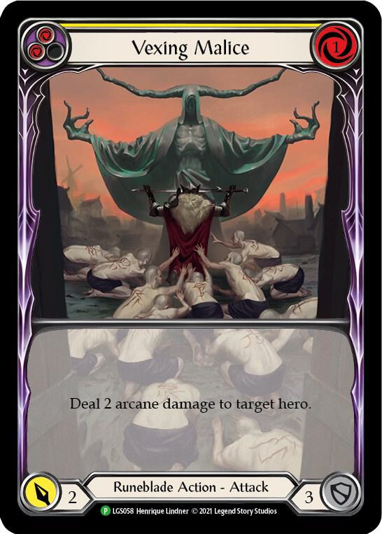 Vexing Malice (Yellow) (Extended Art) - LGS058