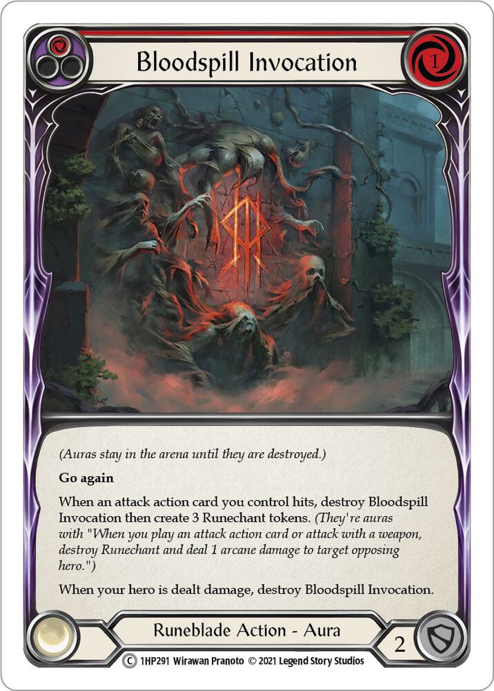 Bloodspill Invocation (Red)