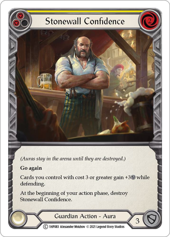 Stonewall Confidence (Yellow)