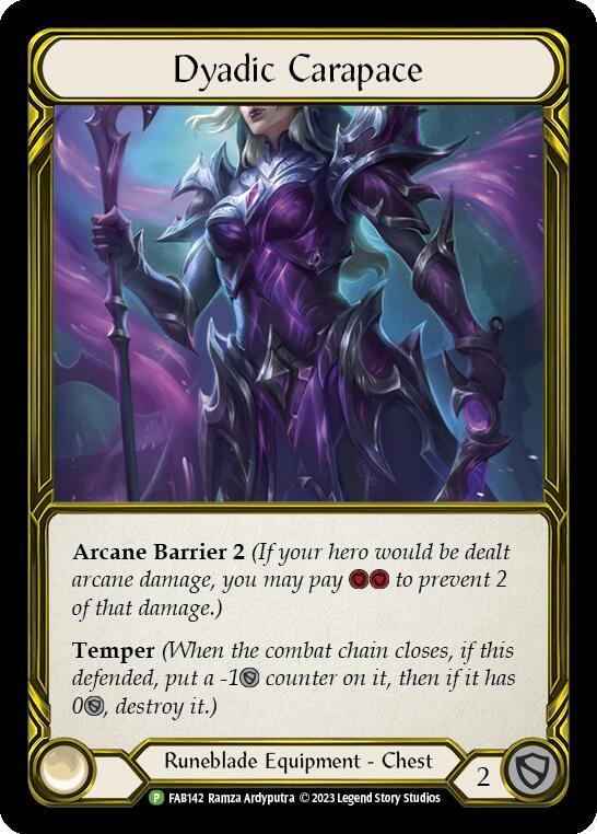 Dyadic Carapace (Golden) - FAB142