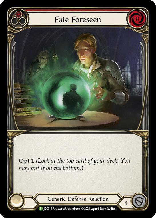 Fate Foreseen (Red) - JDG016