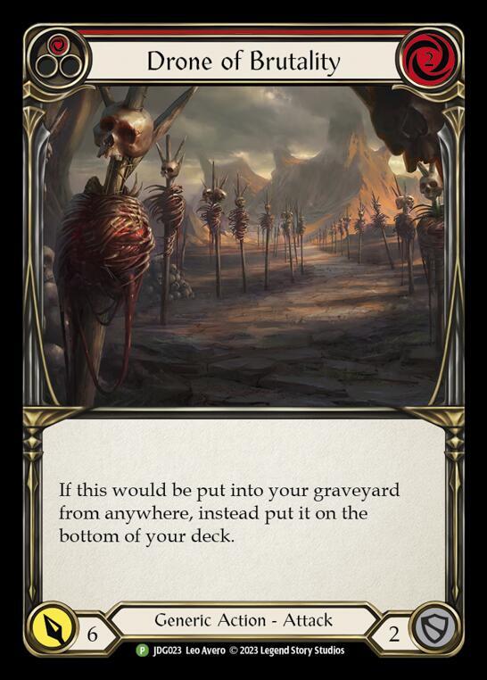 Drone of Brutality (Red) - JDG023