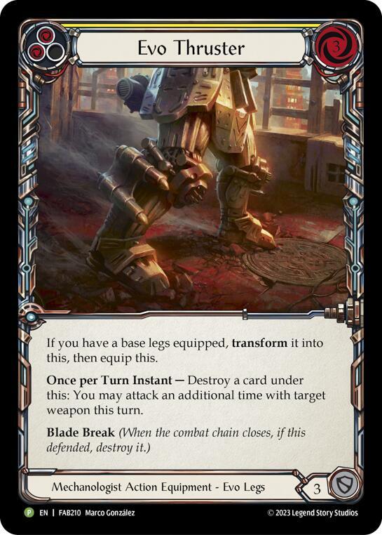 Evo Thruster - FAB210