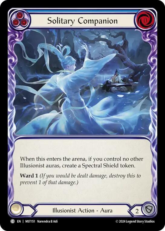 Solitary Companion (Blue)