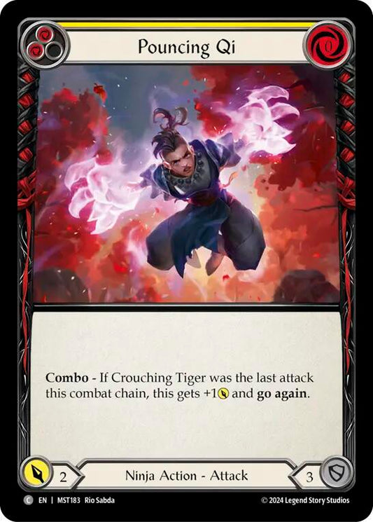 Pouncing Qi (Yellow)