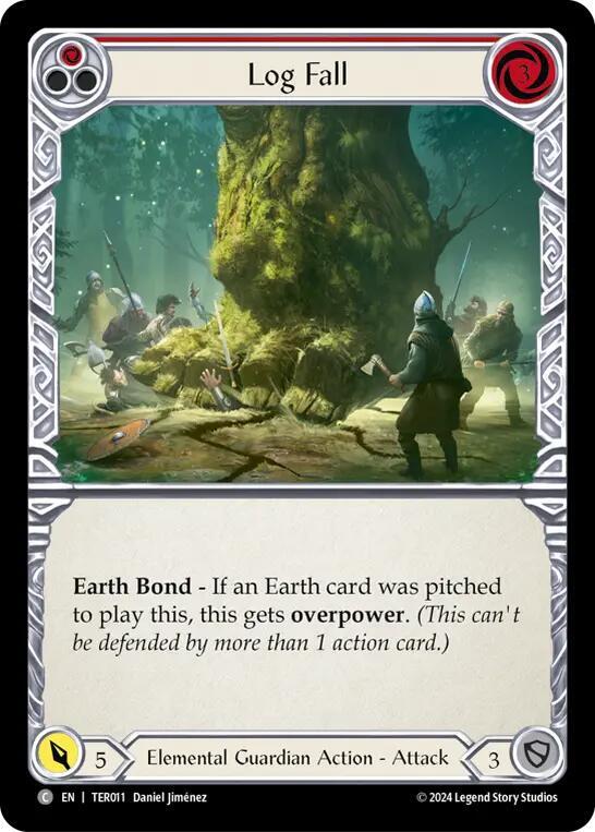 Log Fall (Red)