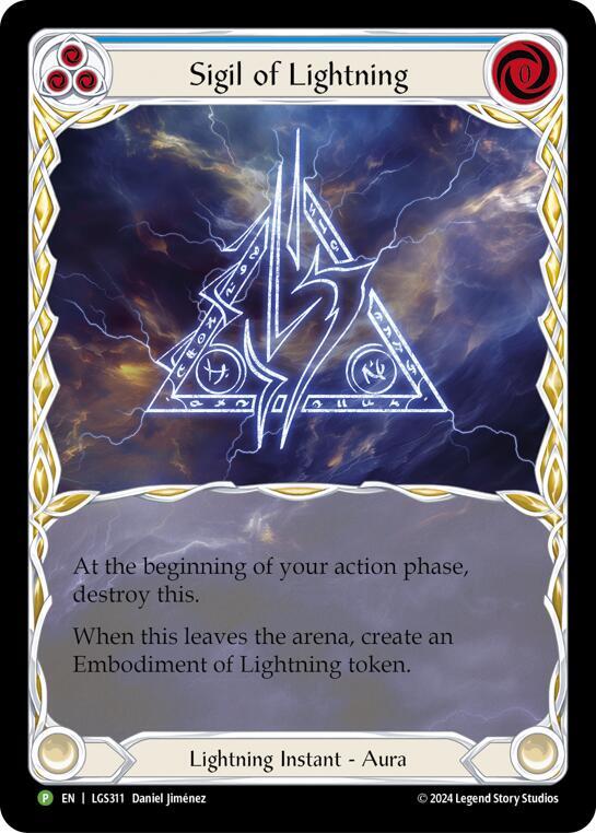Sigil of Lightning (Extended Art) - LGS311