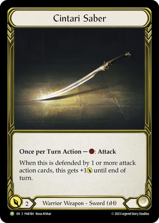 Cintari Saber - FAB184