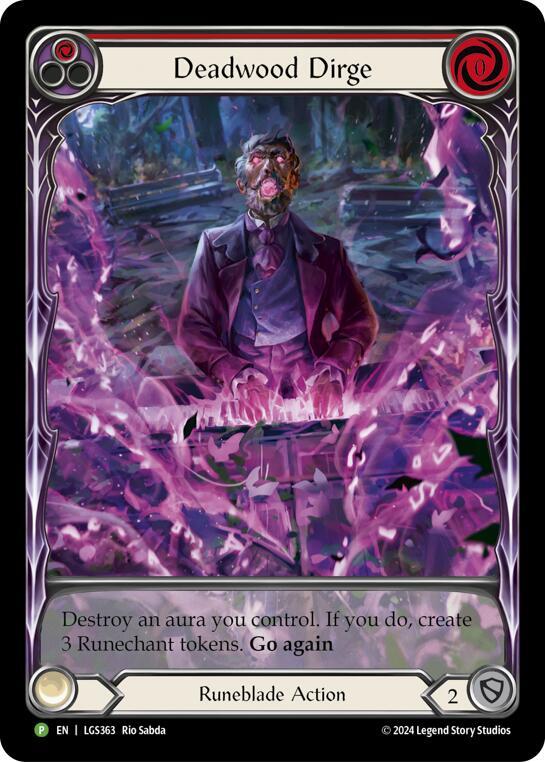 Deadwood Dirge (Red) (Extended Art) - LGS363