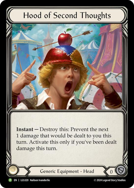 Hood of Second Thoughts - LGS320