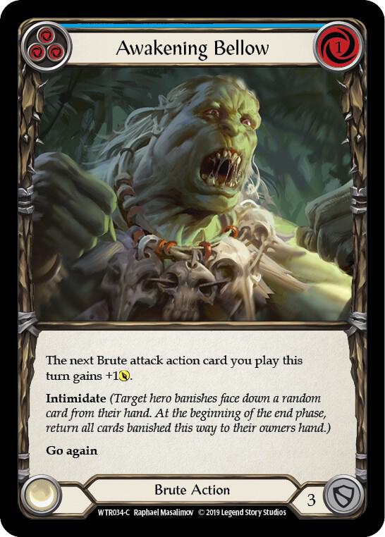 Awakening Bellow (Blue)