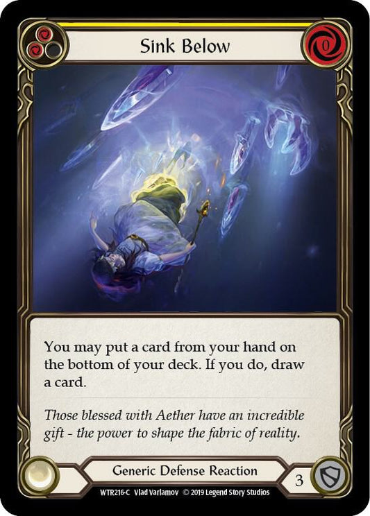 Sink Below (Yellow)