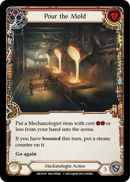 Pour the Mold (Red)