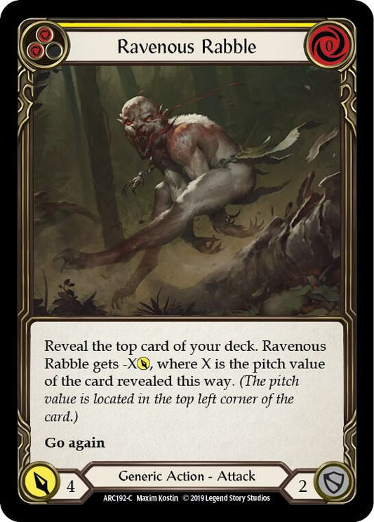 Ravenous Rabble (Yellow)