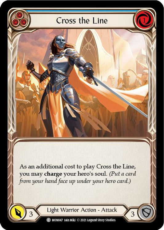 Cross the Line (Blue)