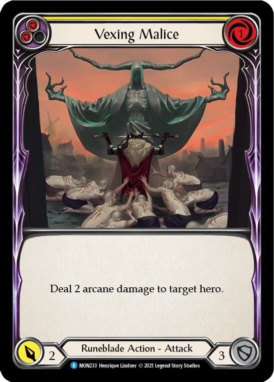 Vexing Malice (Yellow)