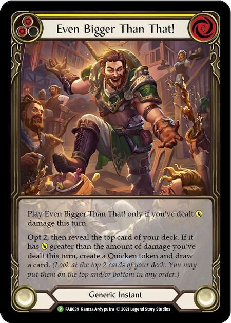 Even Bigger Than That! (Yellow) - FAB059