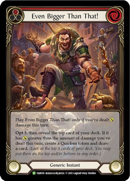 Even Bigger Than That! (Red) - FAB058