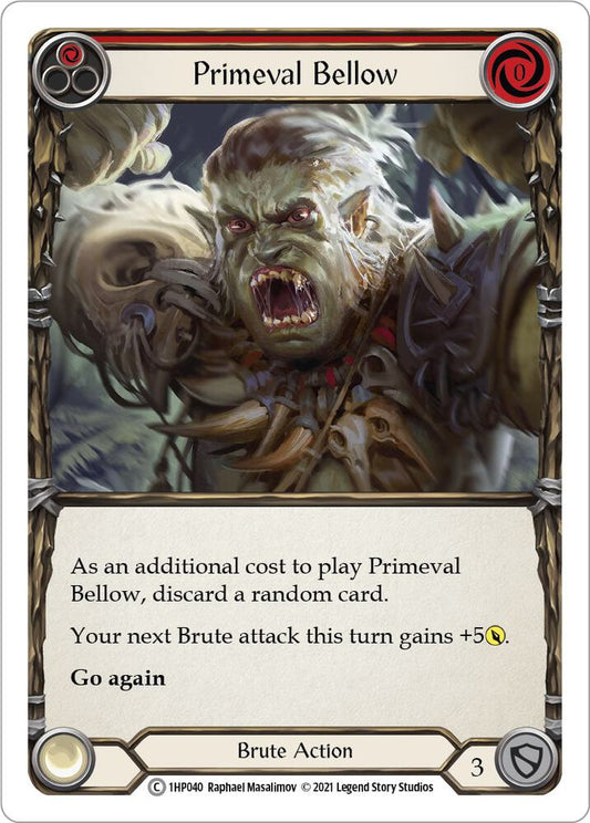 Primeval Bellow (Red)