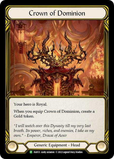 Crown of Dominion (Golden) - FAB111