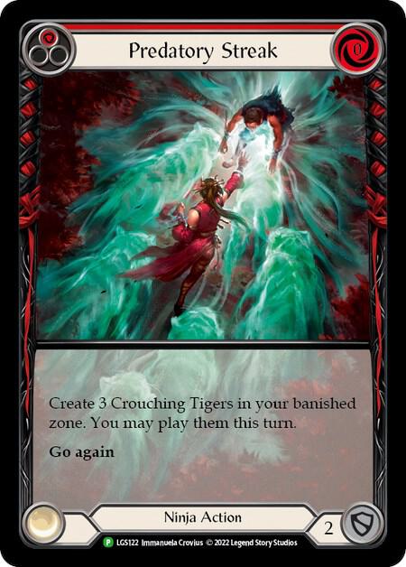Predatory Streak (Red) - LGS122