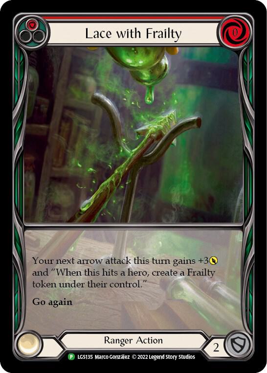 Lace with Frailty (Red) - LGS135