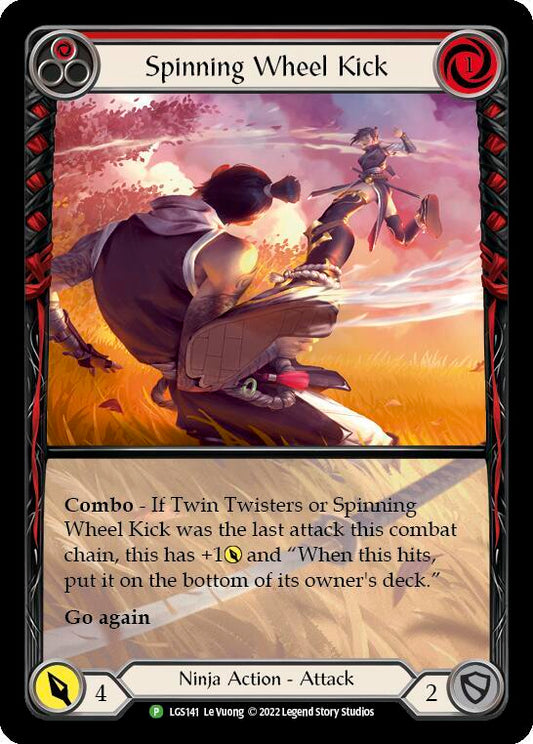 Spinning Wheel Kick (Red) - LGS141
