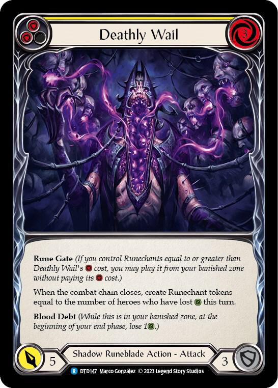 Deathly Wail (Yellow)
