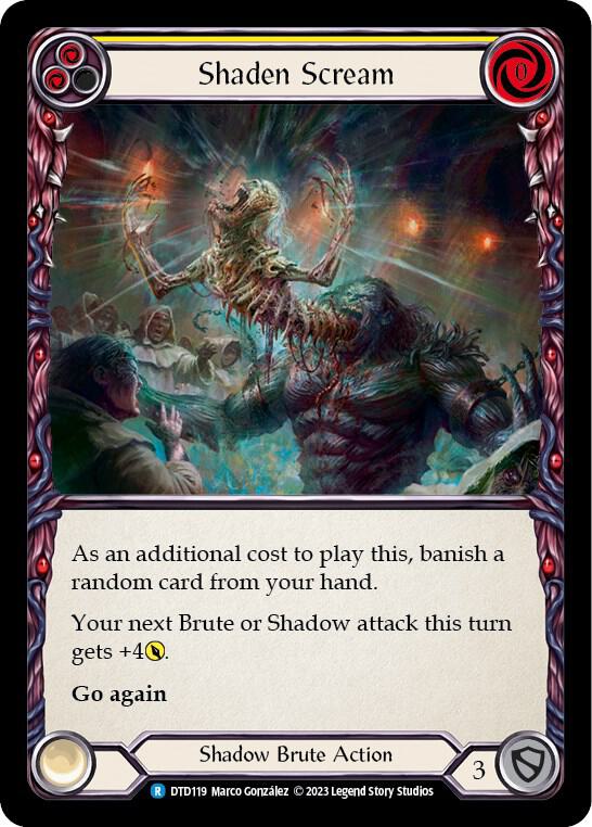 Shaden Scream (Yellow)