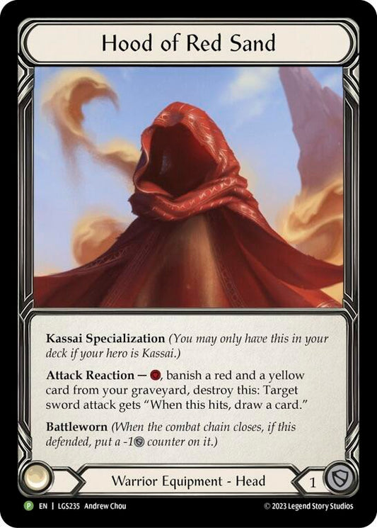 Hood of Red Sand - LGS235