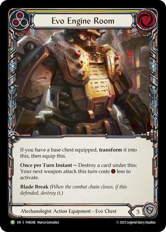 Evo Engine Room - FAB208