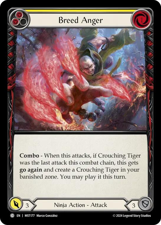 Breed Anger (Yellow)