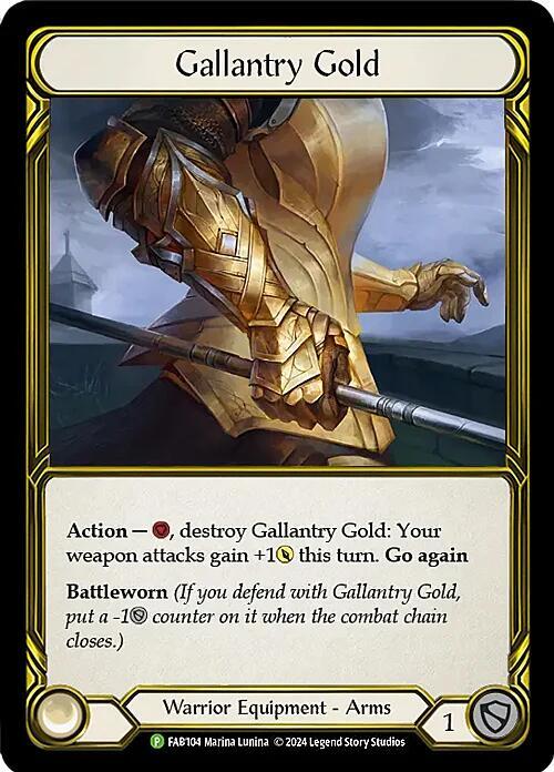 Gallantry Gold (Golden) - FAB104