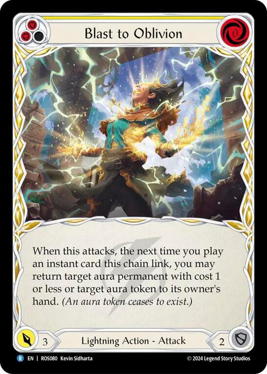 Blast to Oblivion (Yellow)