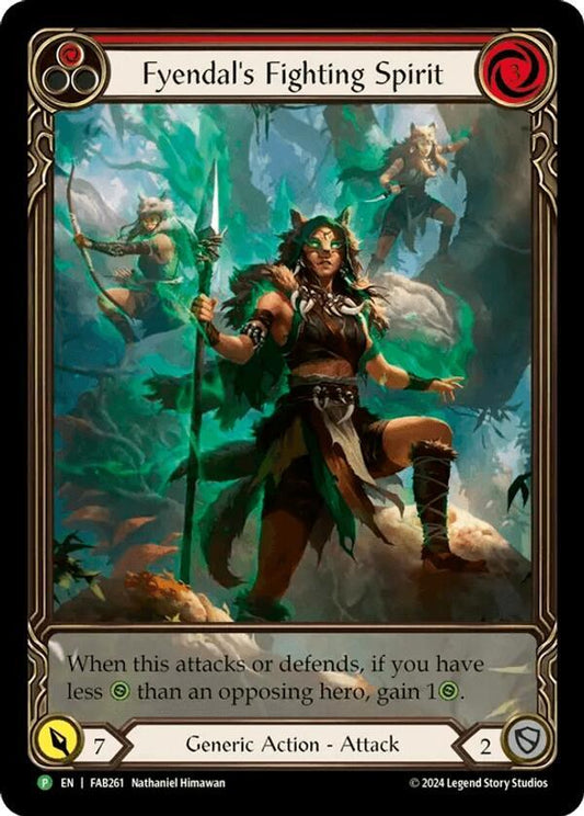 Fyendal's Fighting Spirit (Red) (Extended Art) - FAB261