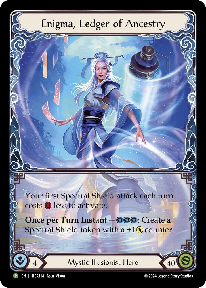 Enigma, Ledger of Ancestry - HER114