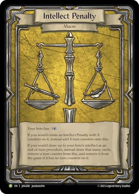 Intellect Penalty - JDG000