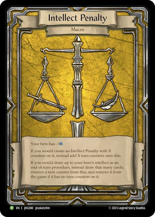 Intellect Penalty - JDG000
