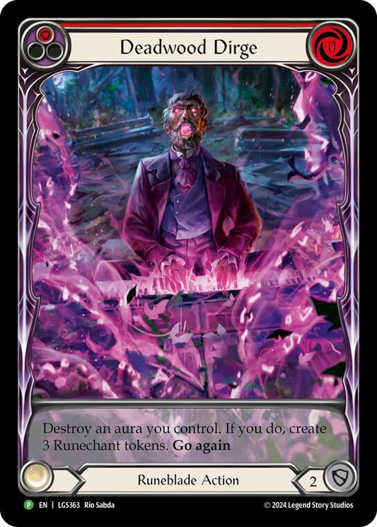 Deadwood Dirge (Red) (Extended Art) - LGS363