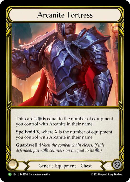 Arcanite Fortress (Golden) - FAB254
