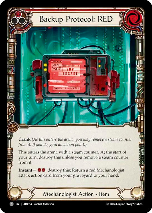 Backup Protocol: RED (Red)