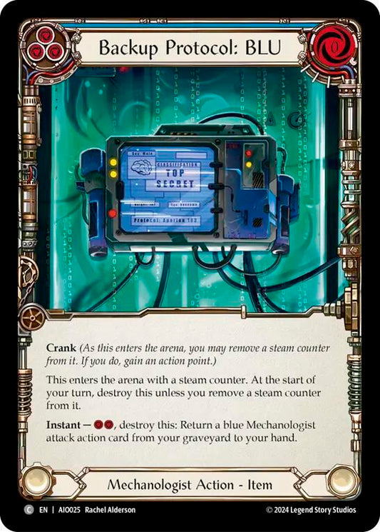 Backup Protocol: BLU (Blue)