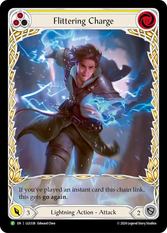 Flittering Charge (Yellow) (Extended Art)