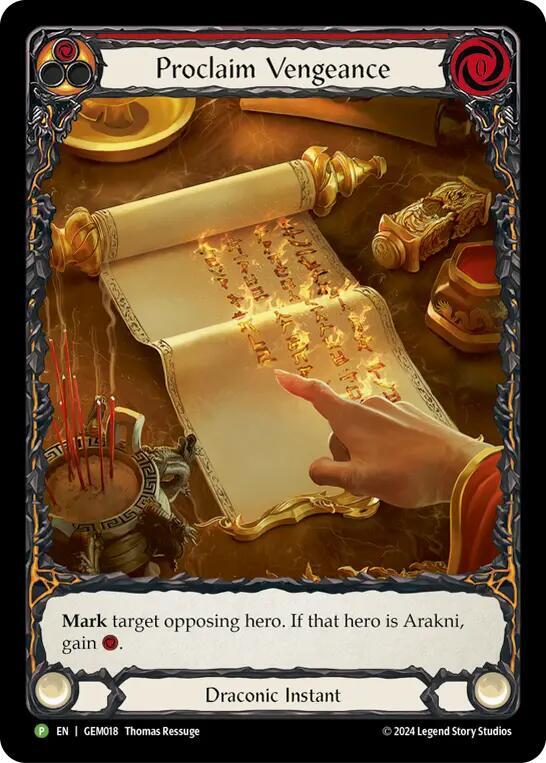 Proclaim Vengeance - GEM018
