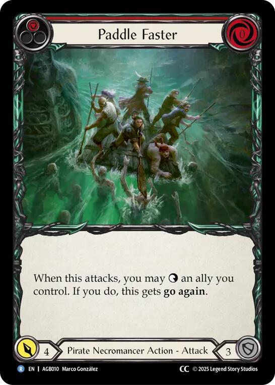 Paddle Faster (CC Tag)